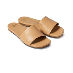 Beek Honeybird Leather Slide Sandals New!